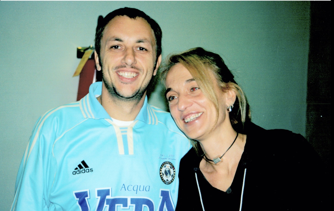 Neffa con Daniela Turchetti (ufficio stampa NiC)